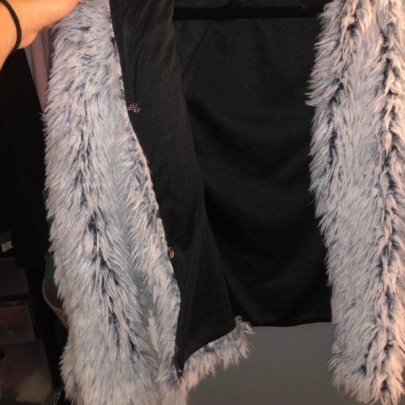 Fashion Nova Fuzzy Jacket - Picture 4 of 6